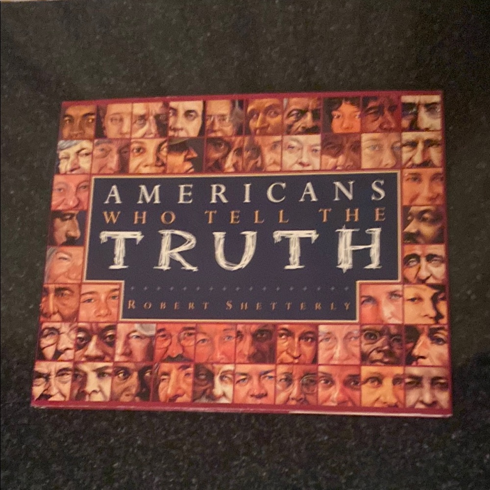 Americans Who Tell the Truth Book